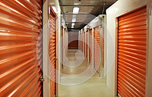 Inside Storage Unit Hallway photo