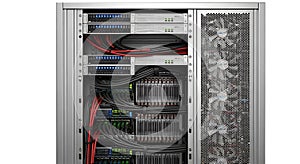Inside the Server Rack: A Network Infrastructure Powerhouse