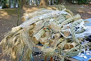 Inside the shrine`s precinct