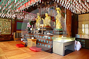 Inside of Silleuksa Temple