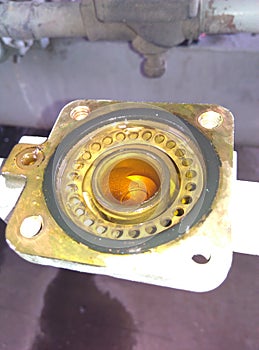 Inside solenoid valve photo