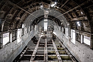 Inside Solheimasandur Plane Wreck