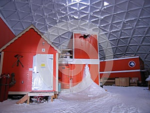 Inside the South Pole Dome