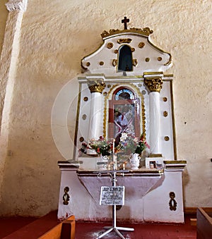 Inside of the Spanish Catholic Church in Raqchi-Peru 93