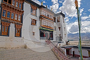 Inside of Spituk Monastery, Jammu and Kashmir