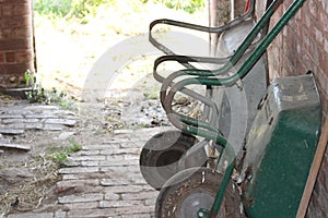 Two wheel barrows