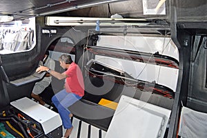 Inside Team Vestas Wind Below Deck Sailing Boat Volvo