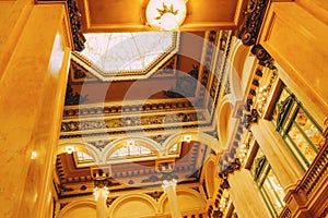 Inside Teatro Colon in Buenos Aires
