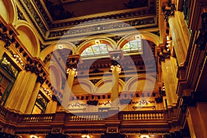 Inside Teatro Colon in Buenos Aires