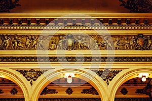 Inside Teatro Colon in Buenos Aires