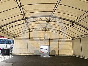 Inside Tent