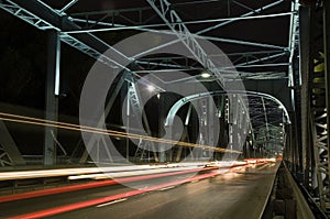 Inside Torun bridge