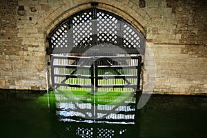 Inside The Tower of London.