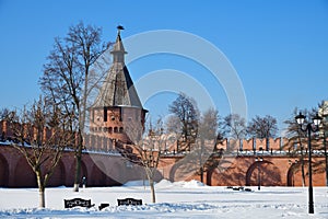 Inside the Tula Kremlin. Tula, Russia