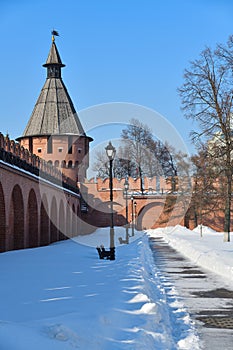 Inside the Tula Kremlin. Tula, Russia