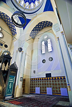 Inside of Turkish mosque