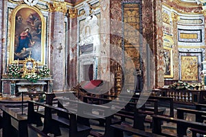 Church of Saint Anthony in Campo Marzio in Rome, Italy photo