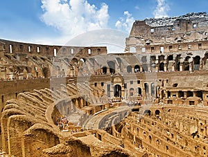 Inside view of Colosseum