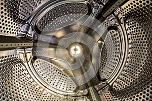 Inside view of a drum of a washing machine