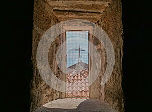 Inside view of the Euphrasian Basilica in Porec, Croatia