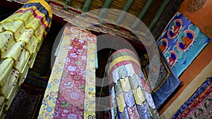 Inside view of Hemis Monastery