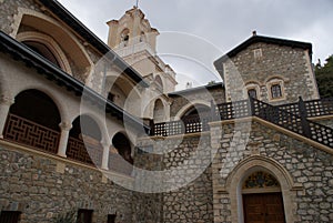 inside view of Kiko monastery Cyprus