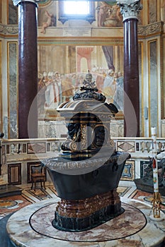 The Lateran Baptistery in Rome, Italy
