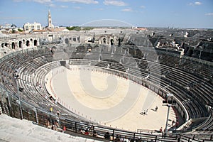 Inside view Roman Arena