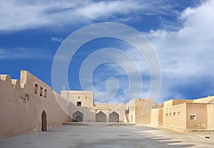 Inside view southern portion of Riffa fort Bahrain