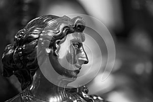 Inside View of the St.Vitus Cathedral in Prague