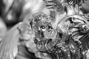 Inside View of the St.Vitus Cathedral in Prague