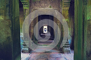 Inside view of Ta Som temple. Angkor Wat photo