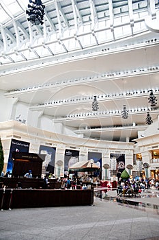 Inside view of taipei 101