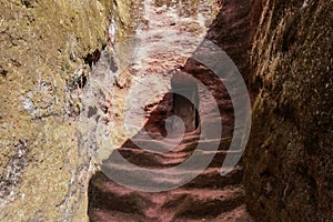 Inside view to the Ancient African Churches