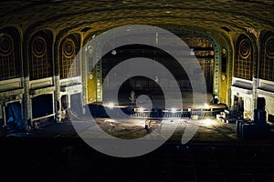 Abandoned Variety Theater - Cleveland, Ohio