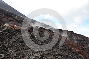 Inside a Volcanic Crater