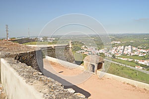 Inside Wall Of The Fort Of Our Lady Of Grace In Elvas. Nature, Architecture, History, Street Photography. April 11, 2014. Elvas, photo