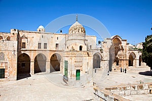 Inside wall of Temple Mount