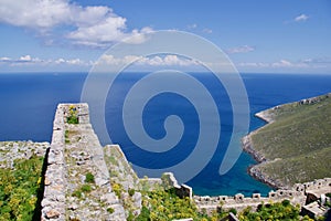 Inside The Walls of Panteli Castle, Leros, Greece, Europe