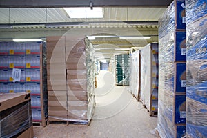 Inside of a Warehouse