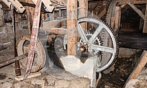 Inside water mill