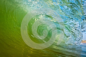 Inside a wave