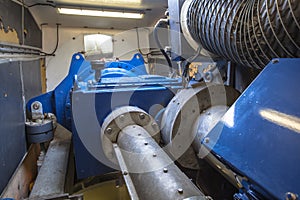 Inside of Wind Turbine Nacelle