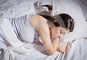 Insomnia depressed woman