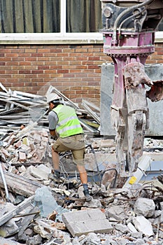 Inspecting Demolition Work