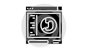 inspection bariatric glyph icon animation