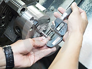 Inspection machining parts