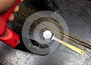 Inspection magnetic field