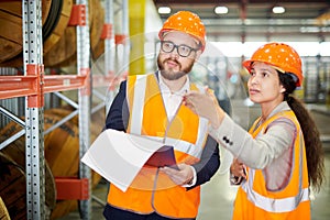 Inspection Tour at Factory