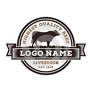 Inspiration For Beef Cattle Logo Design photo